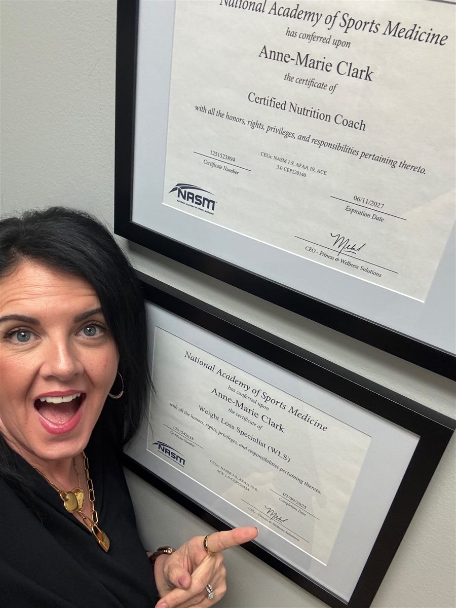 Anne-Marie Clark, NASM CNC